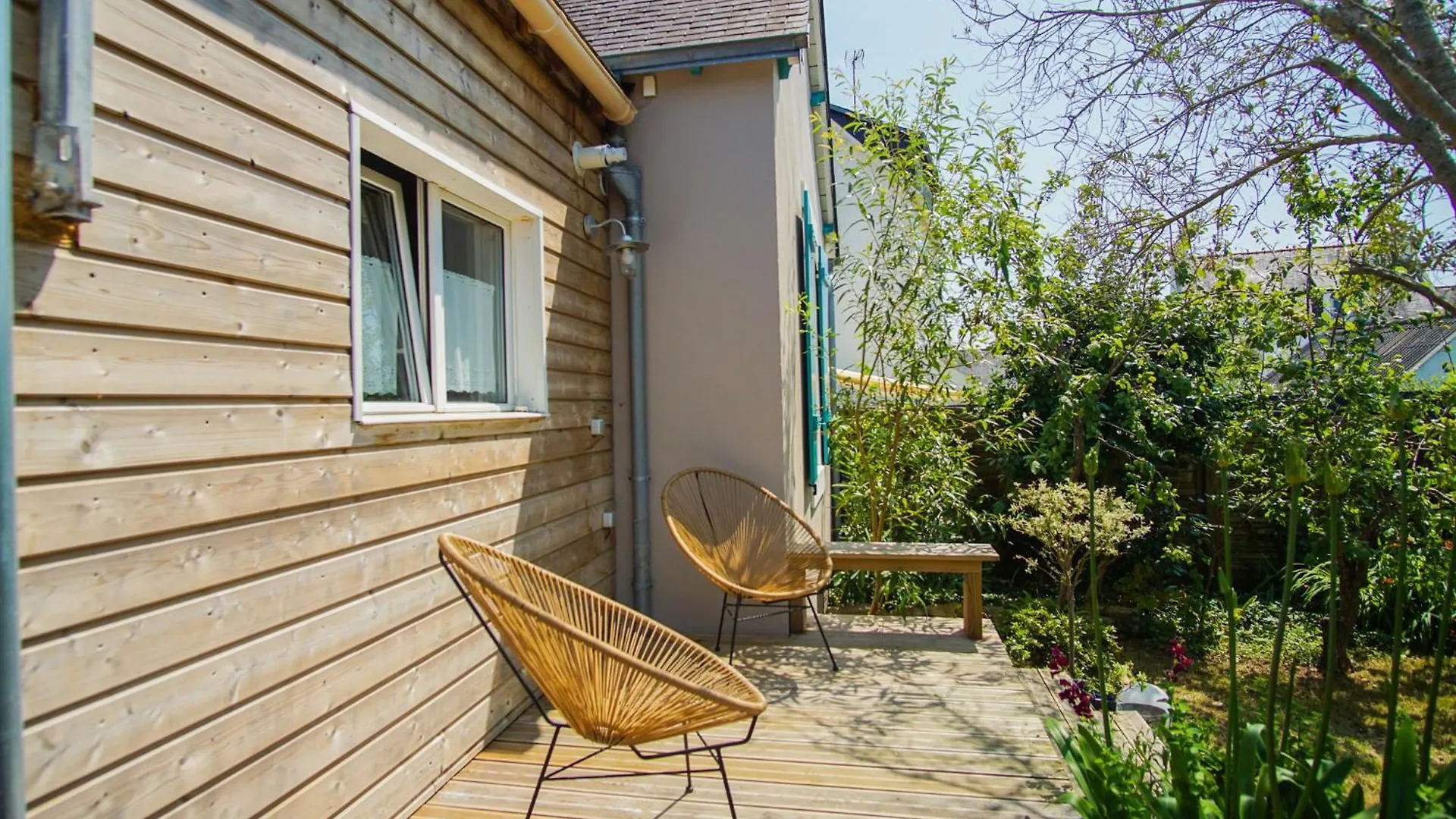 La Maison Du Pecheur, Proche Des Plages, Jardin Конкарно