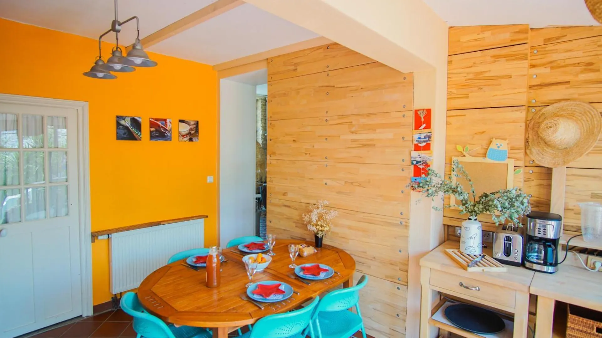 Дом отдыха La Maison Du Pecheur, Proche Des Plages, Jardin Конкарно Франция