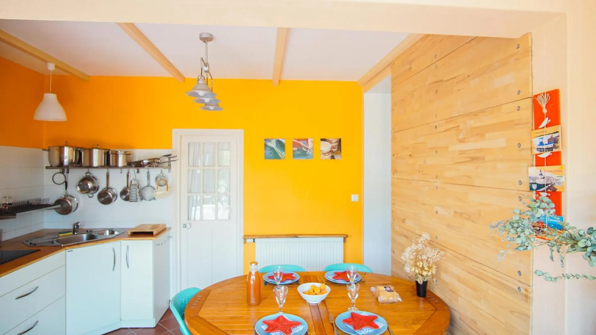 La Maison Du Pecheur, Proche Des Plages, Jardin Конкарно 0*,  Франция